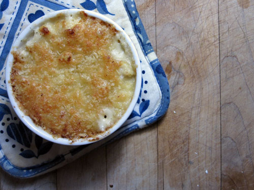 Cauliflower Gratin from Thomas Keller's Bouchon Cookbook - How a Book Can Breed a Diva