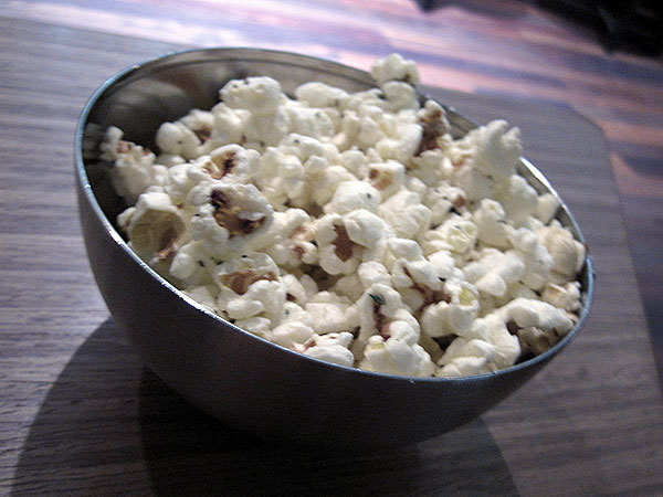 Hatfield's Restaurant - Garlic and Shallot Popcorn