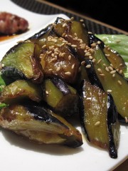 Grilled Miso Eggplant at Sushi Roku, Pasadena