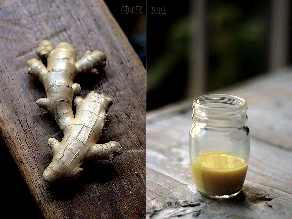 How to Make Ginger Juice