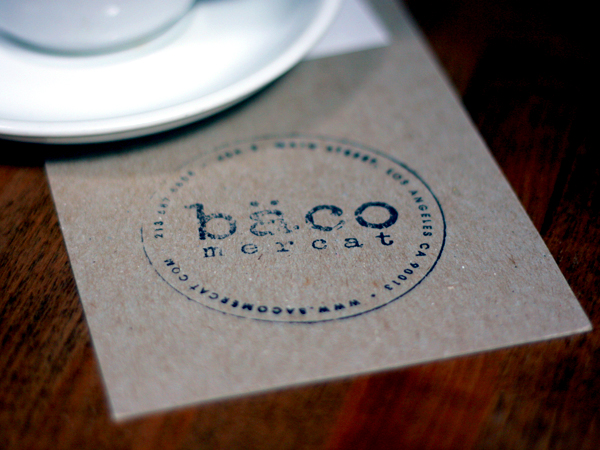 Baco Mercat, Downtown Los Angeles {restaurant}