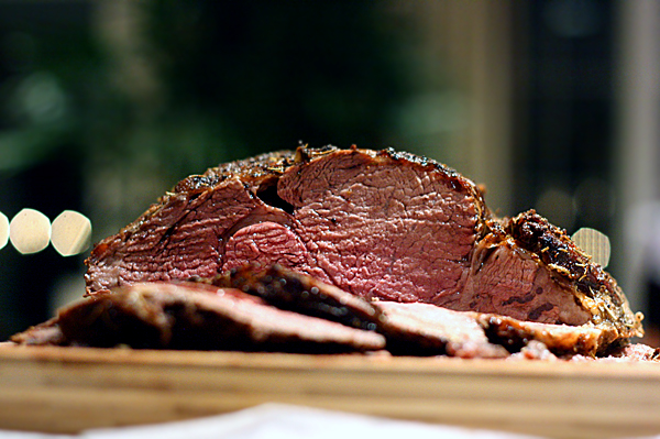 Chef Thomas Keller's Oven Roasted Prime Beef Striploin with a Red