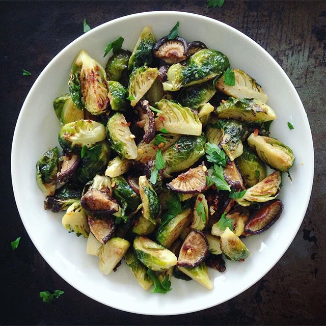 Pan-Roasted Miso Brussels Sprouts Recipe
