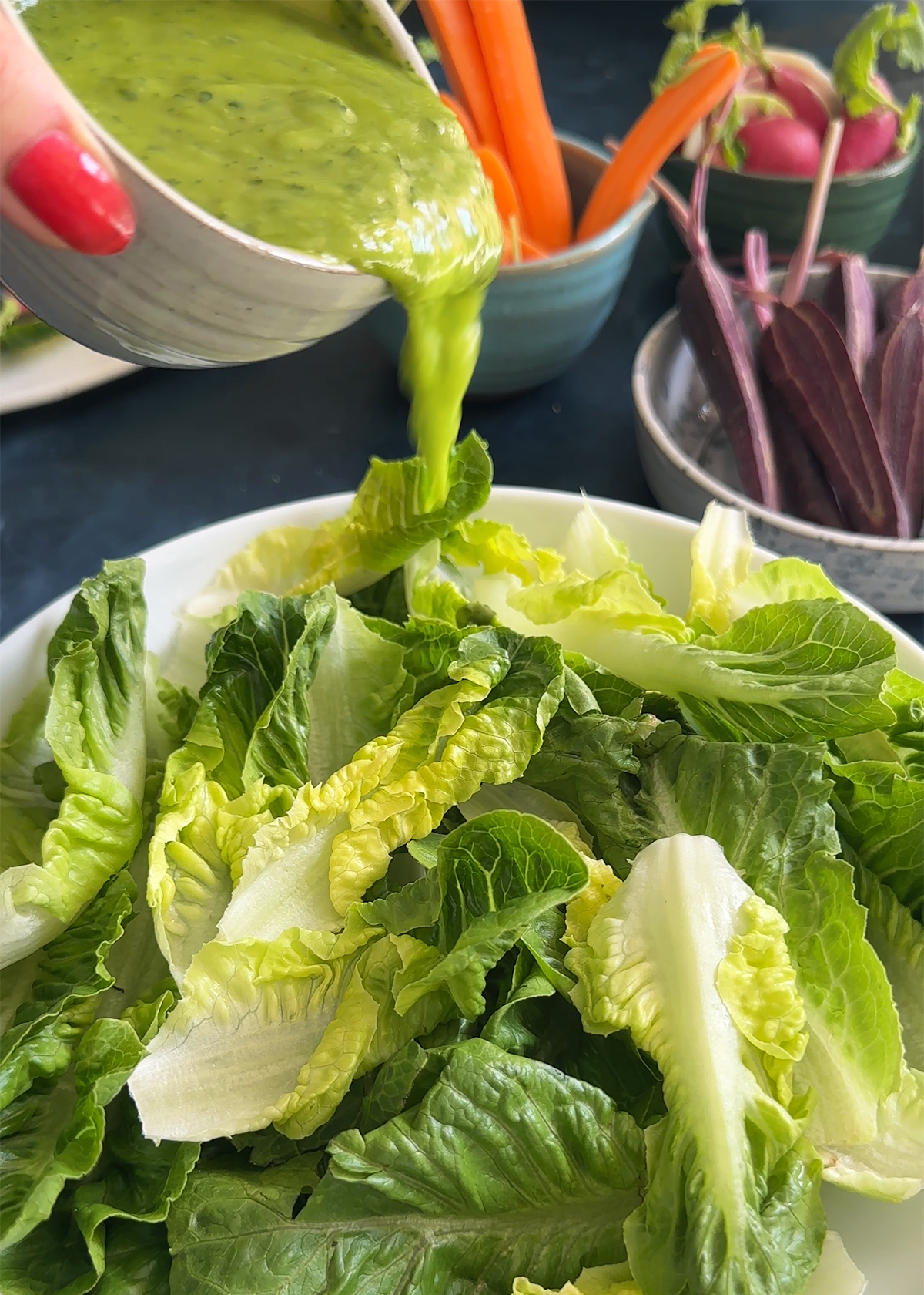 avocado green goddess dressing