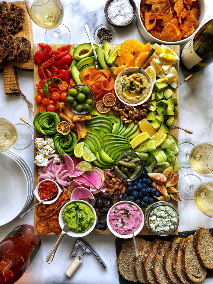 Fresh Healthy Avocado Cutting Board