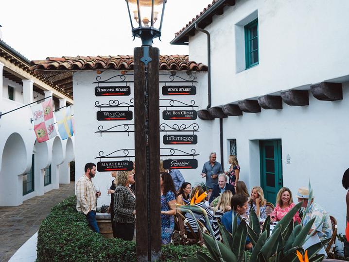 wine tasting in Presidio neighborhood Santa Barbara Urban Wine Trail