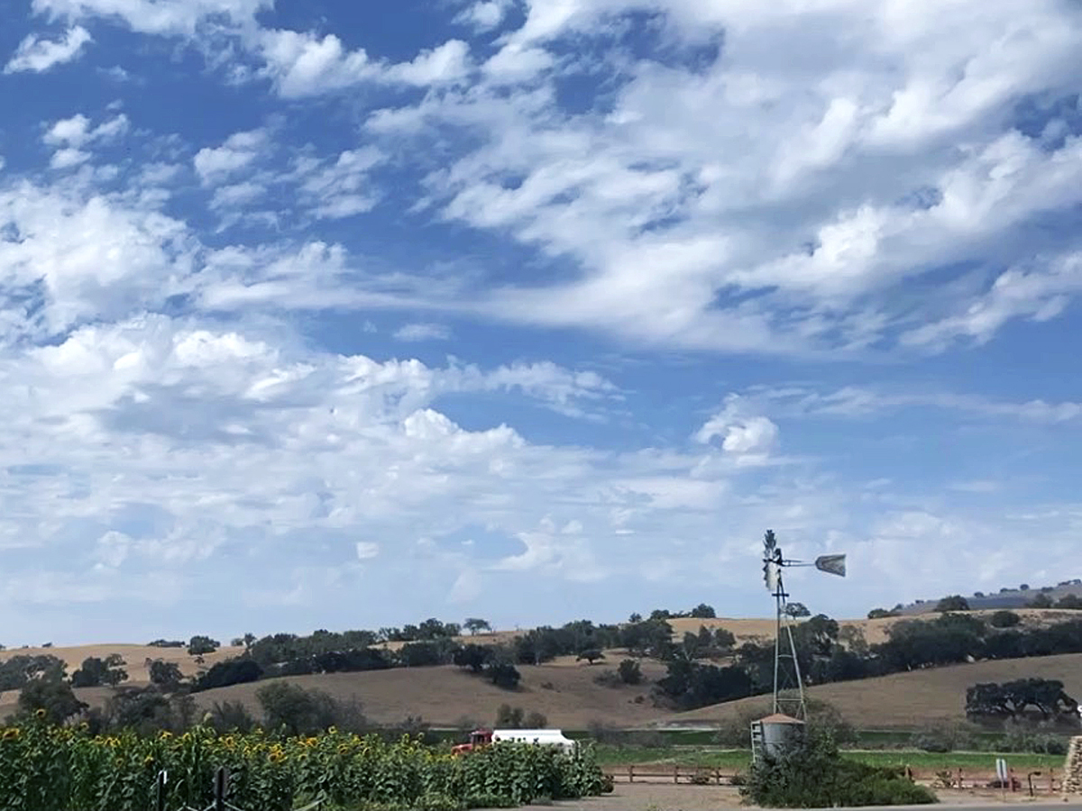 san rafael mountains view, santa barbara