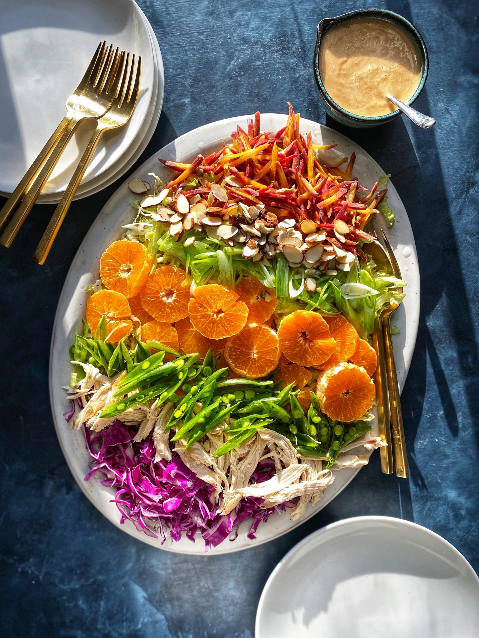 ginger miso dressing for chinese chicken salad