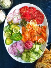 Classic Smoked Salmon Platter {how-to}