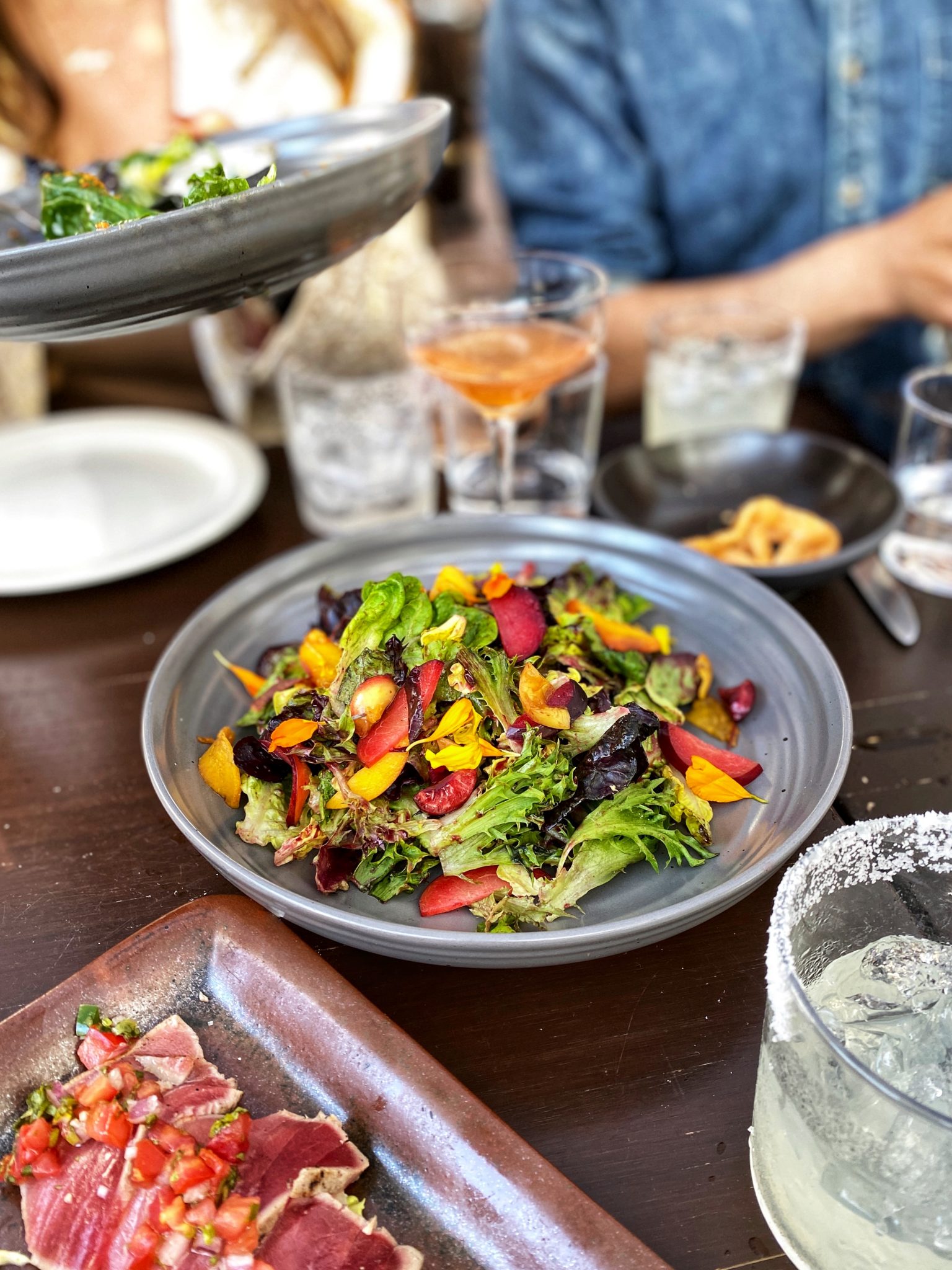 La Paloma Cafe, Santa Barbara - green salad