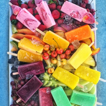 frui popsicles paletas platter