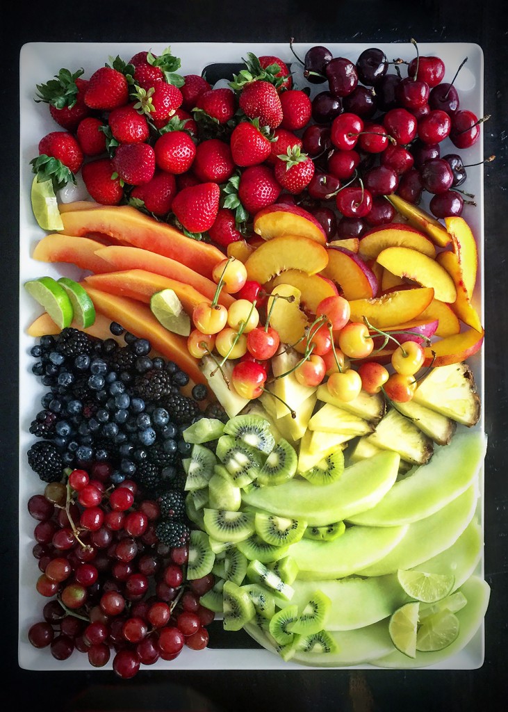 summer fruit platter