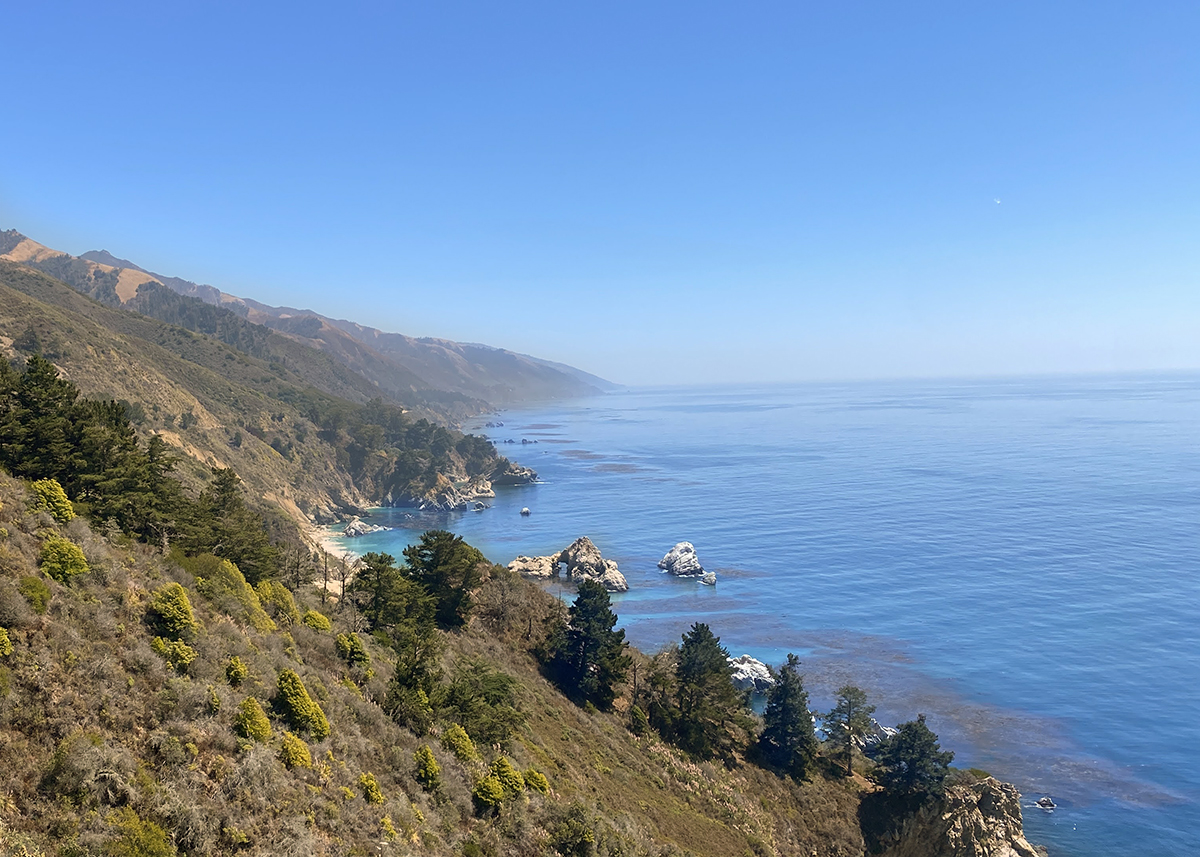 big sur coastline, monterey, california