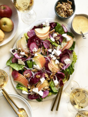 Fall Harvest Salad with Apple Cider Vinaigrette Dressing