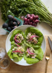 tuna salad in lettuce cups