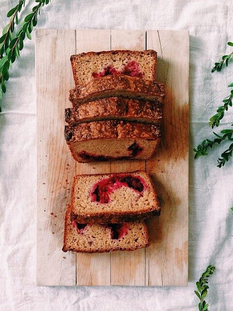 leftover cranberry sauce bread