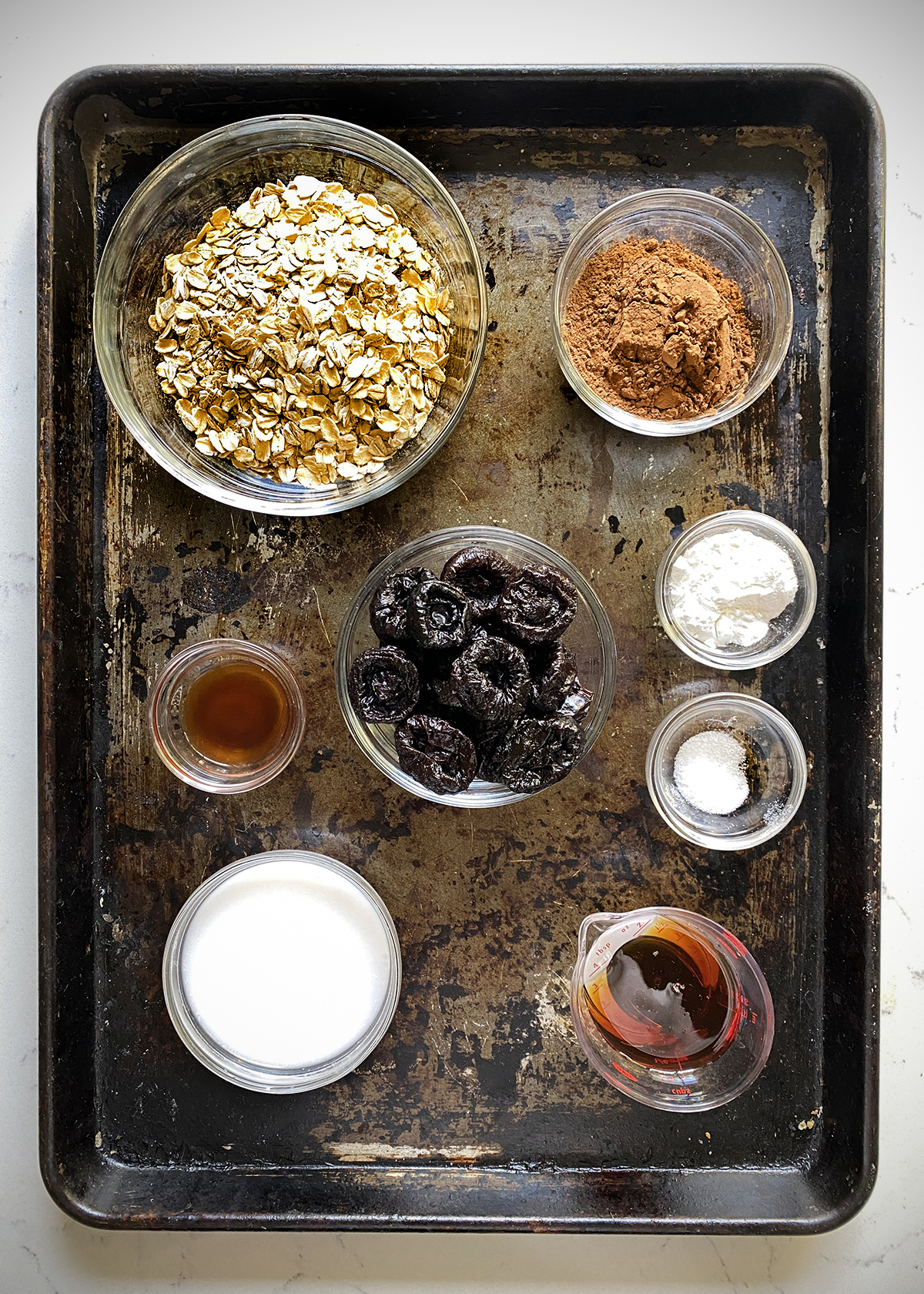 brownie baked oatmeal ingredients