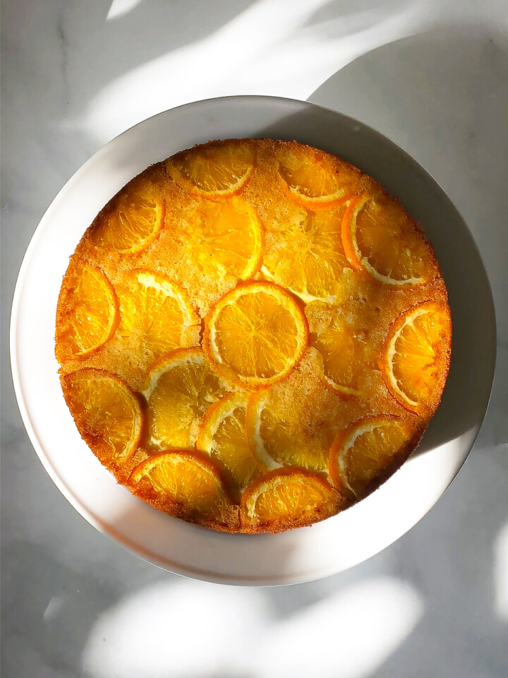 orange olive oil cake