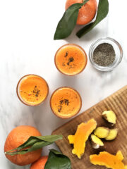 Carrot Tangerine Turmeric Juice