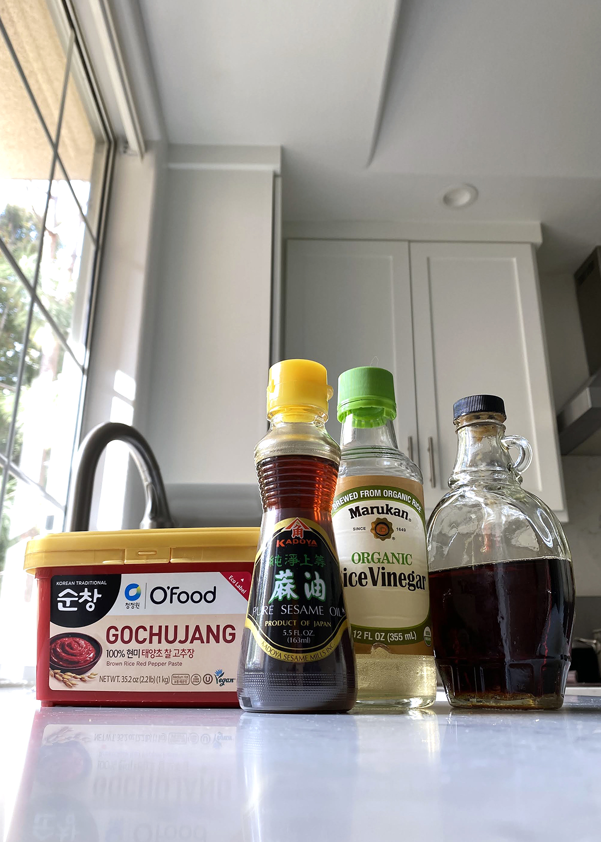 bibimbap sauce ingredients bottles