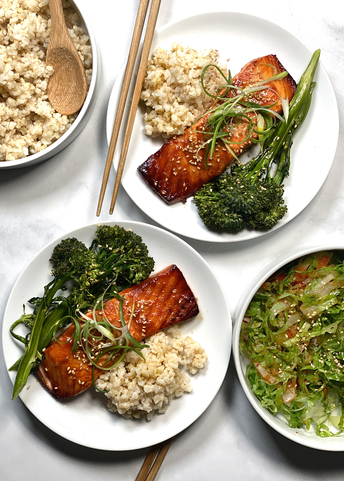 spicy gochujang salmon