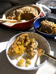 pumpkin-baked-oatmeal-bowl-with-milk
