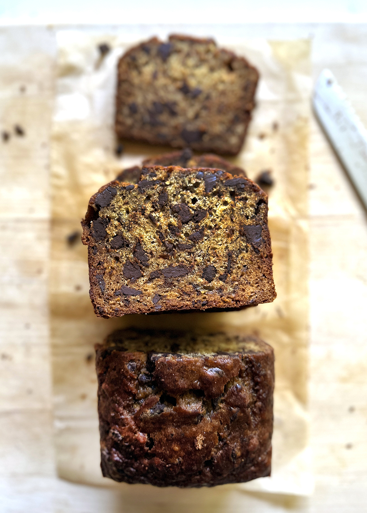 Baked Banana Oatmeal Mini Loaf - Fit Foodie Mommy