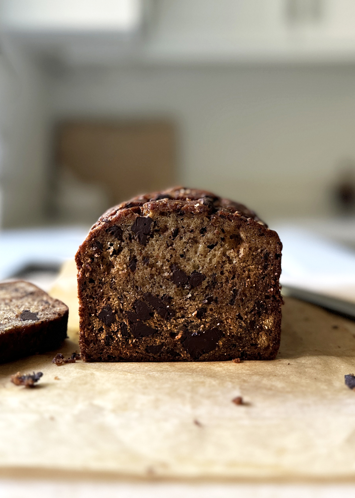 chocolate chunk banana bread