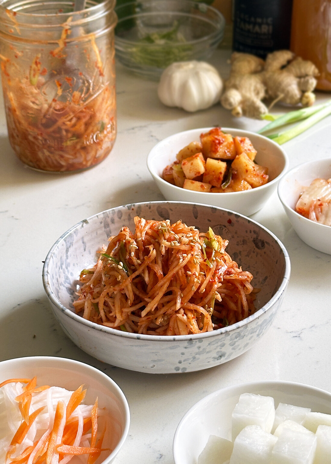 Julienned Korean Radish Salad main image 0