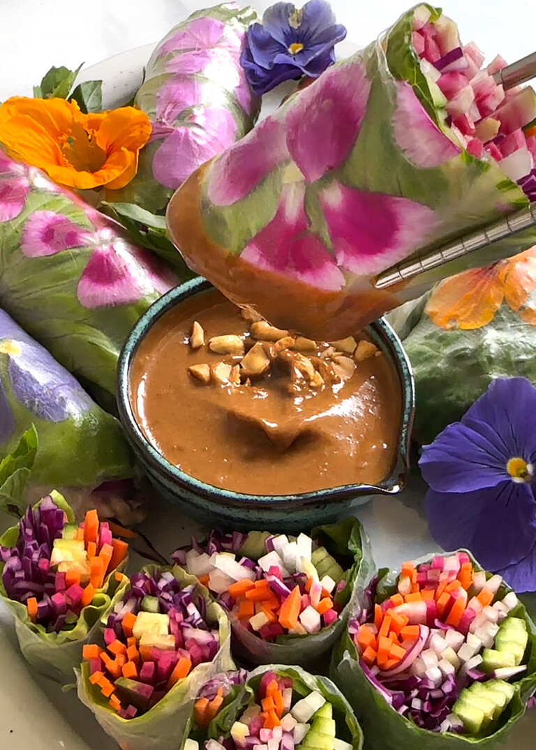 Roll Into Spring Fresh Spring Rolls, How to Roll and Eat Them - The Delicious Life