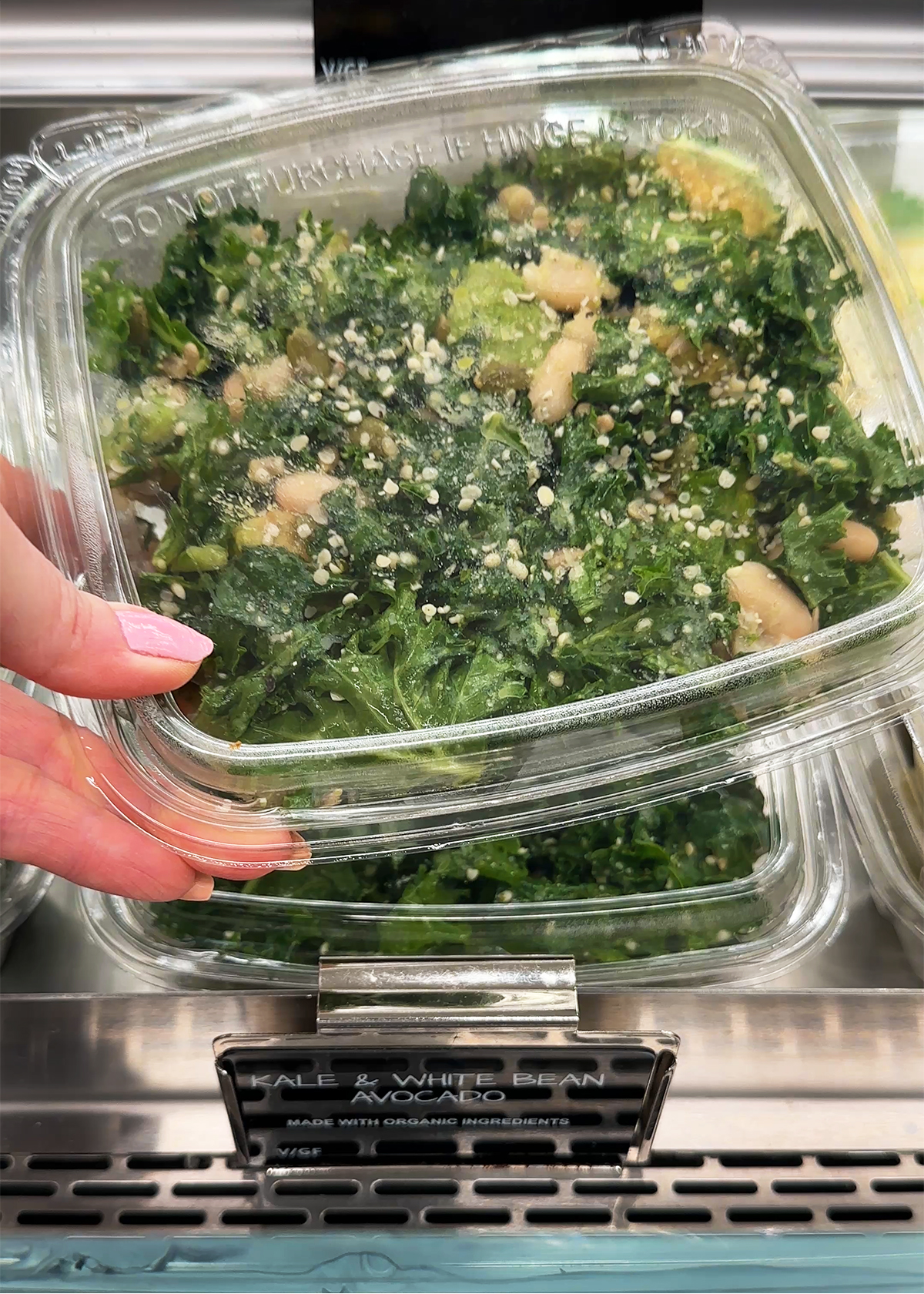 kale salad at erewhon