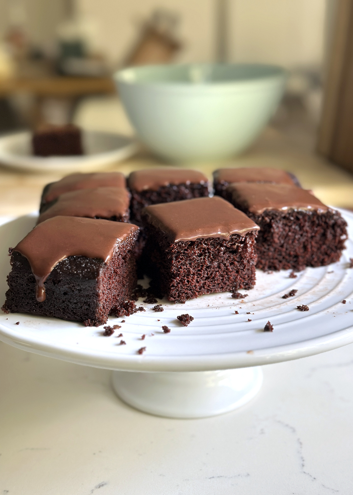 Eggless Chocolate Cake Recipe