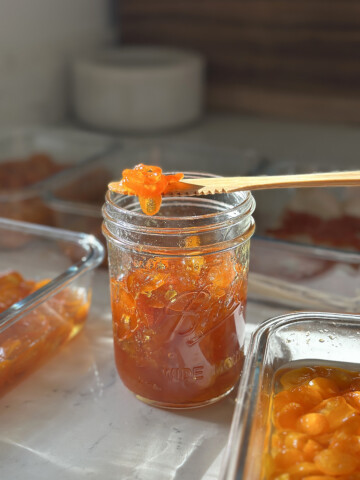 candied kumquats