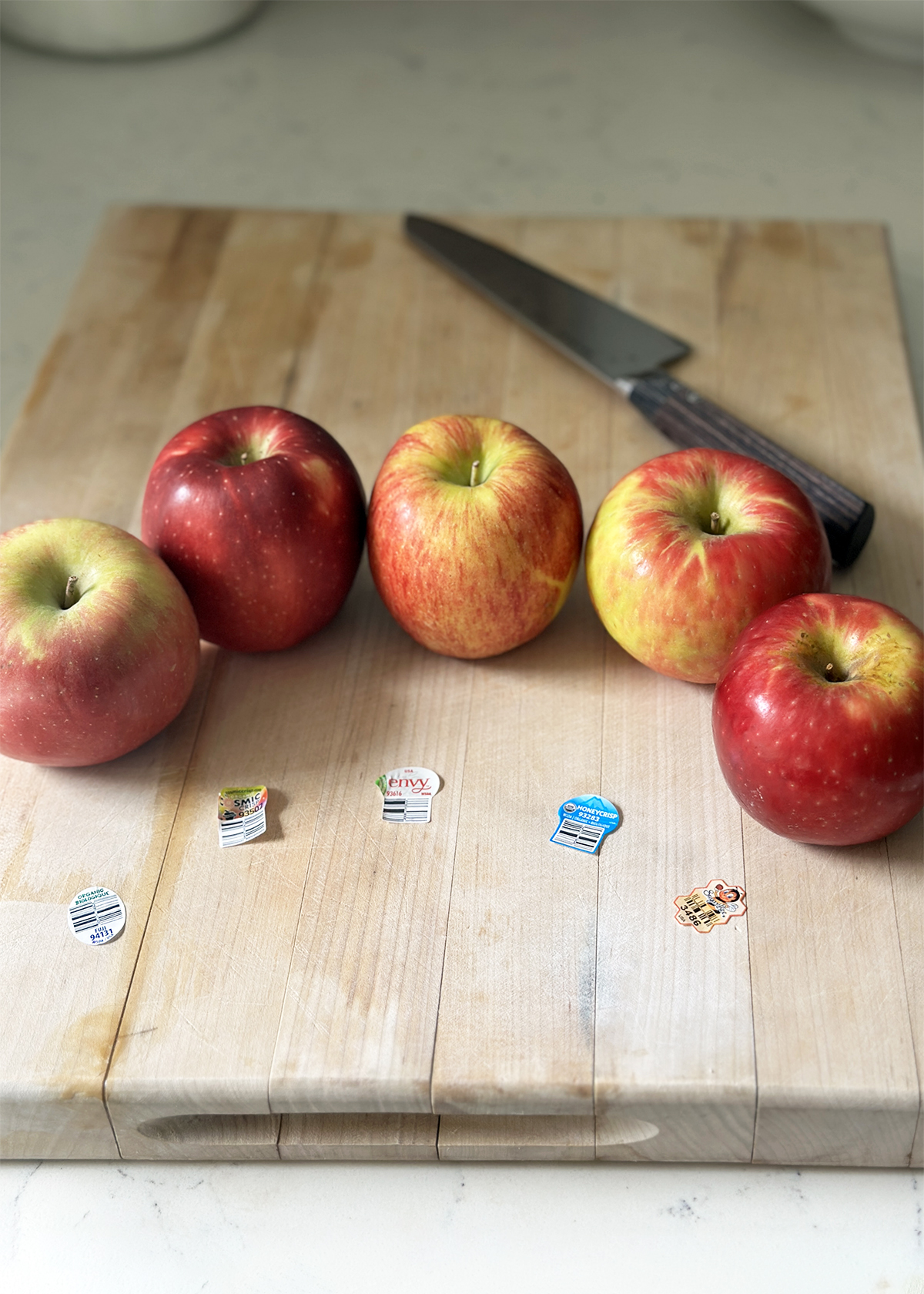favorite apple varieties, taste tested