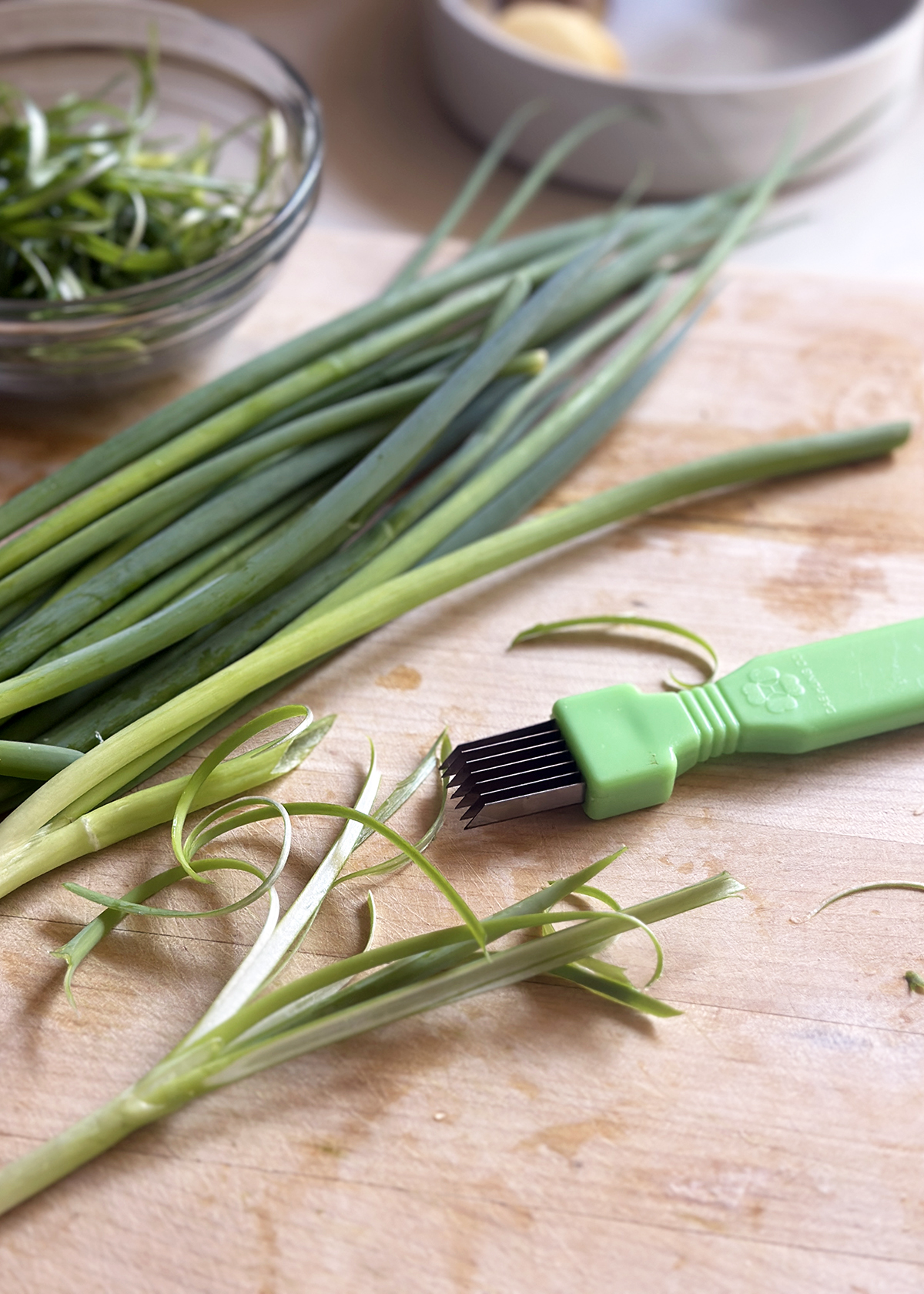 green onion slicer tool