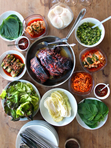 momofuku bossam full spread