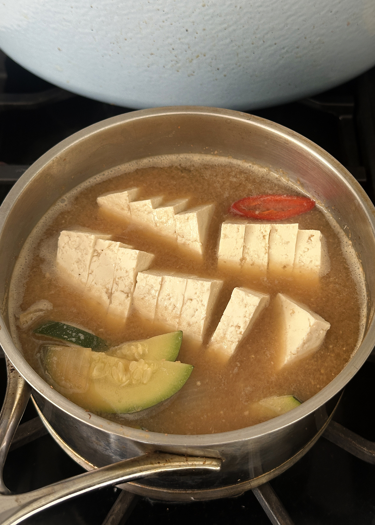 tofu doenjang jjigae pot