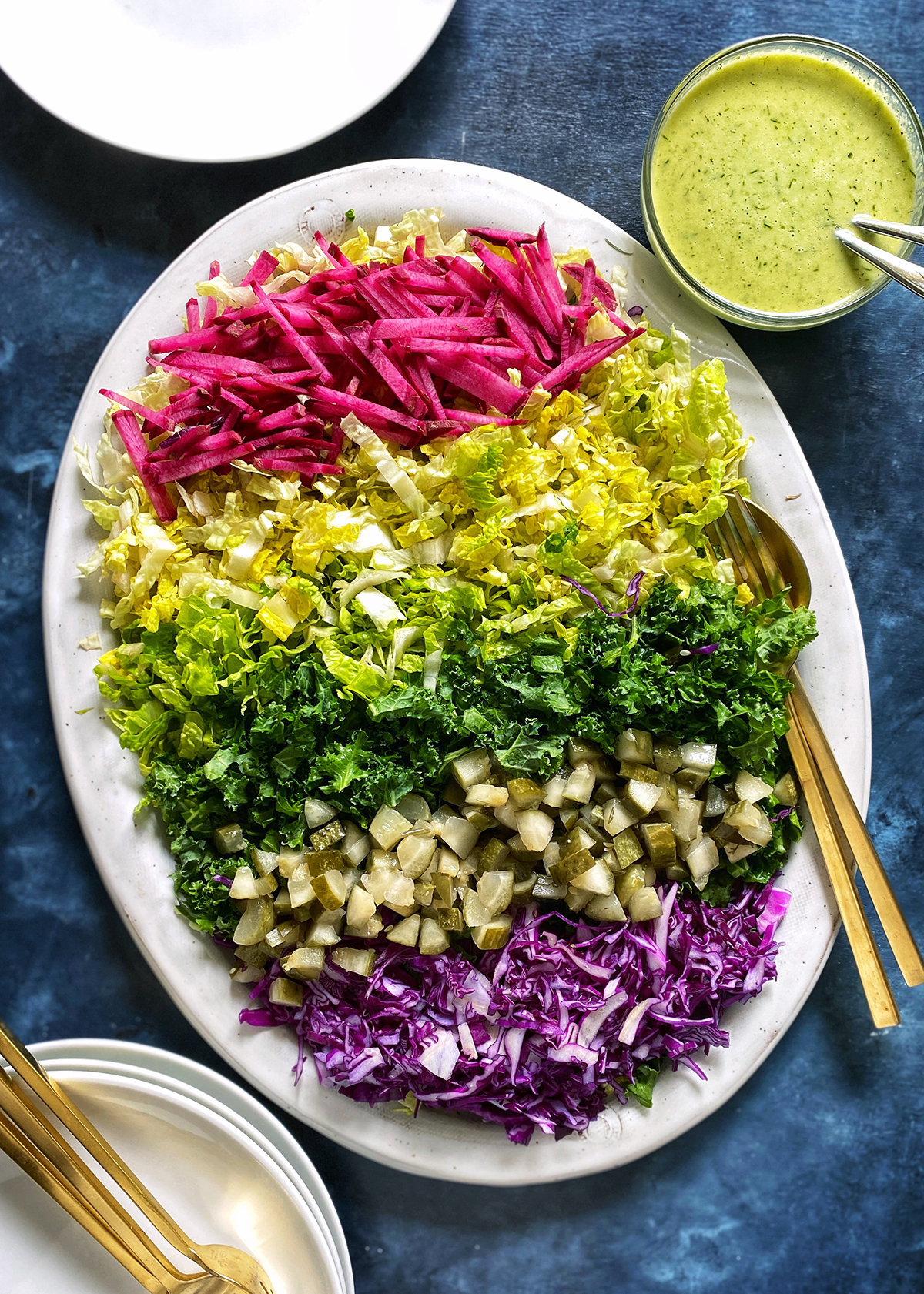 dill pickle chopped salad