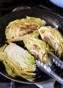 charring cabbage