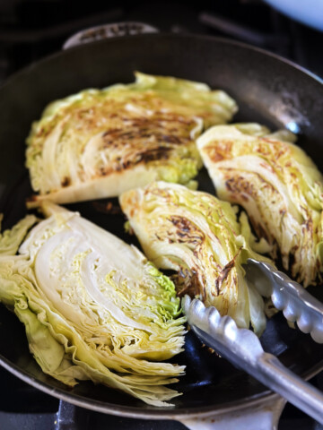 charring cabbage