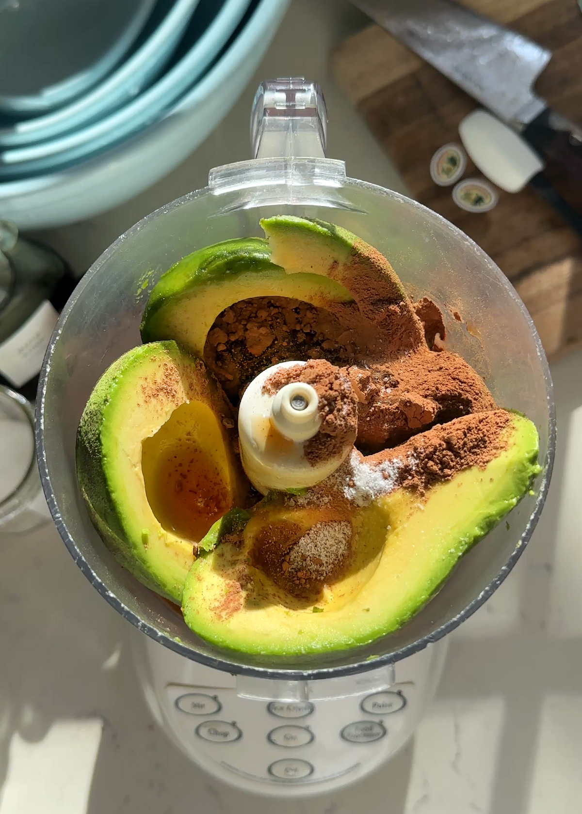 avocado chocolate mousse ingredients