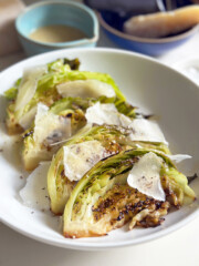 charred cabbage caesar