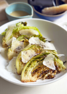 charred cabbage caesar