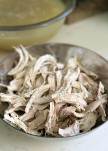 shredded chicken for soup